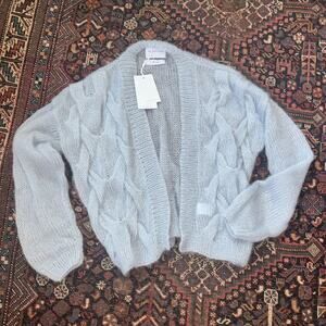 The Knotty Ones Twisted Erik Silk & Mohair Cardigan